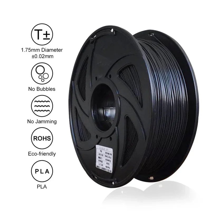 1.75mm 3D Printer Filament PLA Red Black Blue Silver Grey wire Vacuum Packaging For 3D Printing Fliament Supplies 250g,500g,1kg