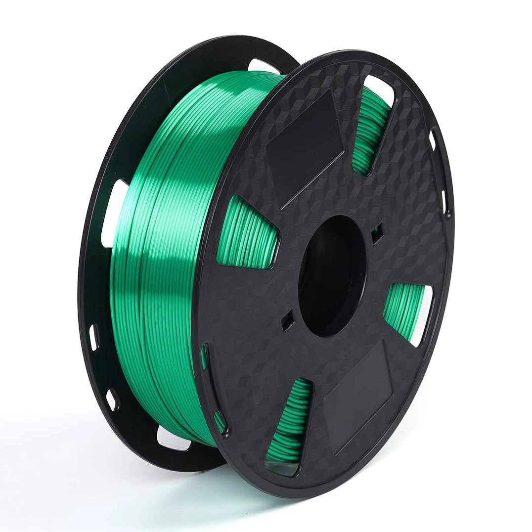 Silk PLA Printer Filament Materials Red Green Blue Black Silk 3D Printer Filament Printing wire Vacuum Packaging 250g 1.75mm