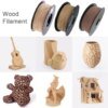Wood PLA 3D Printer Filament