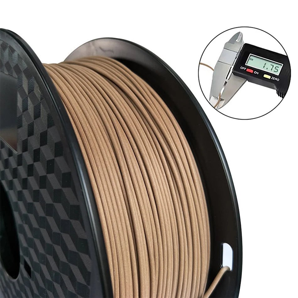 1.75mm PLA Wood Filament 3D Printer Filaments Non-toxic 500g/250g/1kg Sublimation Supplies Wooden Effect 3D Printing Materials