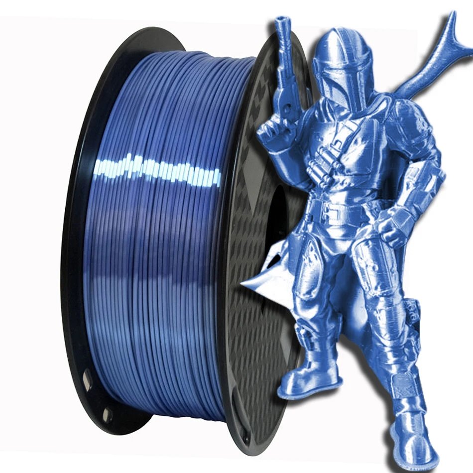 250g,500g,1kg Silk PLA 3D Filament Wire 1.75mm Spool Wire 3D Printer Material 3D Print Refills, Filament wire Vacuum Packaging