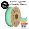 13198-7iwgjr.jpg Creality Hyper PLA Rainbow Filament 1.75mm 1KG Multi-color Gradient High Speed Printing Materials for FDM Pritners