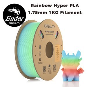 13198-7iwgjr.jpg Creality Hyper PLA Rainbow Filament 1.75mm 1KG Multi-color Gradient High Speed Printing Materials for FDM Pritners