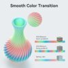 13198-fl9mo6.jpg Creality Hyper PLA Rainbow Filament 1.75mm 1KG Multi-color Gradient High Speed Printing Materials for FDM Pritners