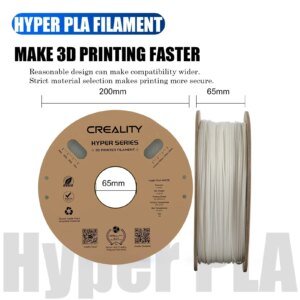 13222-nzwskx.jpg Creality PLA Filament Hyper PLA High Speed 3D Printer Filament 1.75mm 1kg(2.2lbs)/Spool Dimensional Accuracy for Most FDM Printe