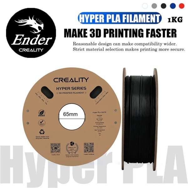13339-ua7tix.jpg CREALITY High Speed PLA Filament 1.75mm 1KG Hyper Series PLA Consumables 3D PLA Filament for Creality K1/K1 Max/Ender-5 S1