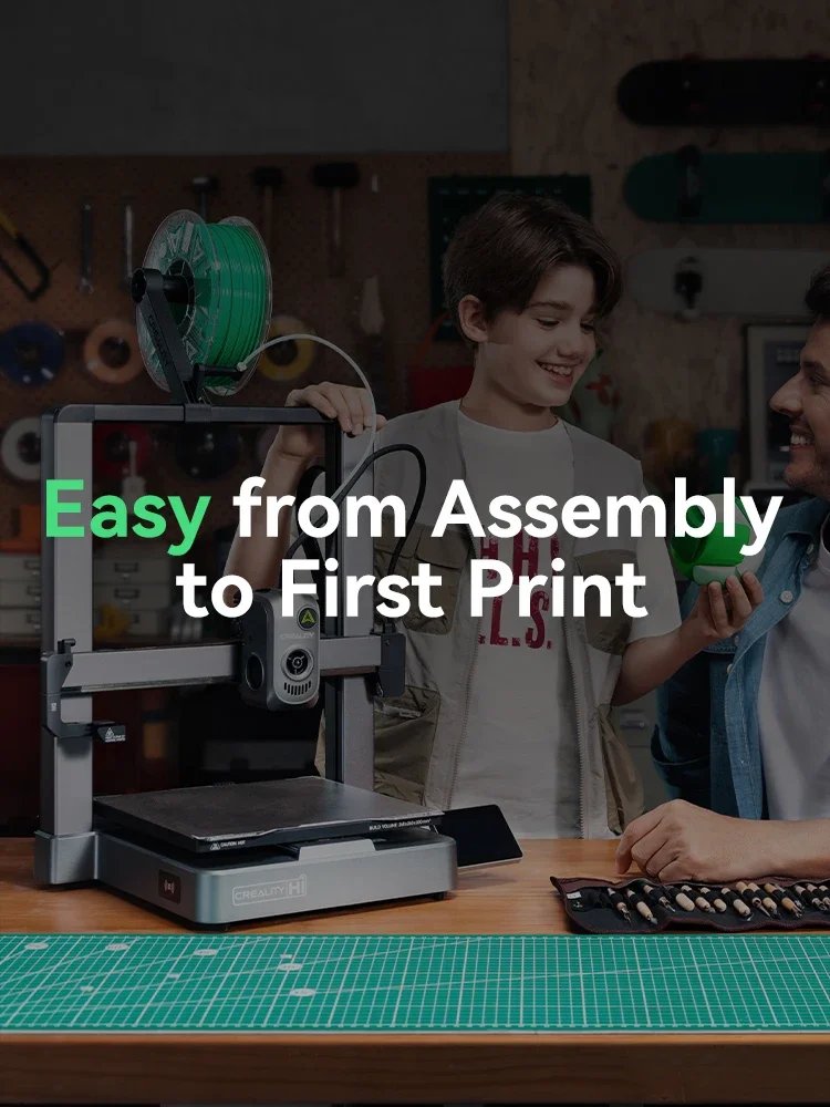 Creality CFS/Hi/Hi Combo 3D Printer Auto Bed Leveling Full Metal Extruder with 500 mm/s 12000 mm/s² max acceleration Fast Print Creality CFS/Hi/Hi Combo 3D Printer Auto Bed Leveling Full Metal Extruder with 500 mm/s 12000 mm/s² max acceleration Fast Print