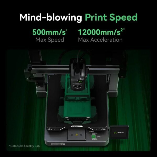 13449-btezhw.jpg Creality Hi 3D Printer Core XZ Motion 500mm/S Speed Metal Build Printer Auto Leveling Direct Drive Extruder Multi-color printing