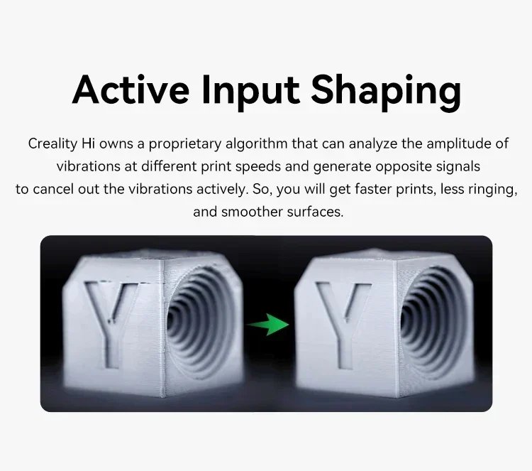 Creality Hi 3D Printer Core XZ Motion 500mm/S Speed Metal Build Printer Auto Leveling Direct Drive Extruder Multi-color printing Creality Hi 3D Printer Core XZ Motion 500mm/S Speed Metal Build Printer Auto Leveling Direct Drive Extruder Multi-color printing