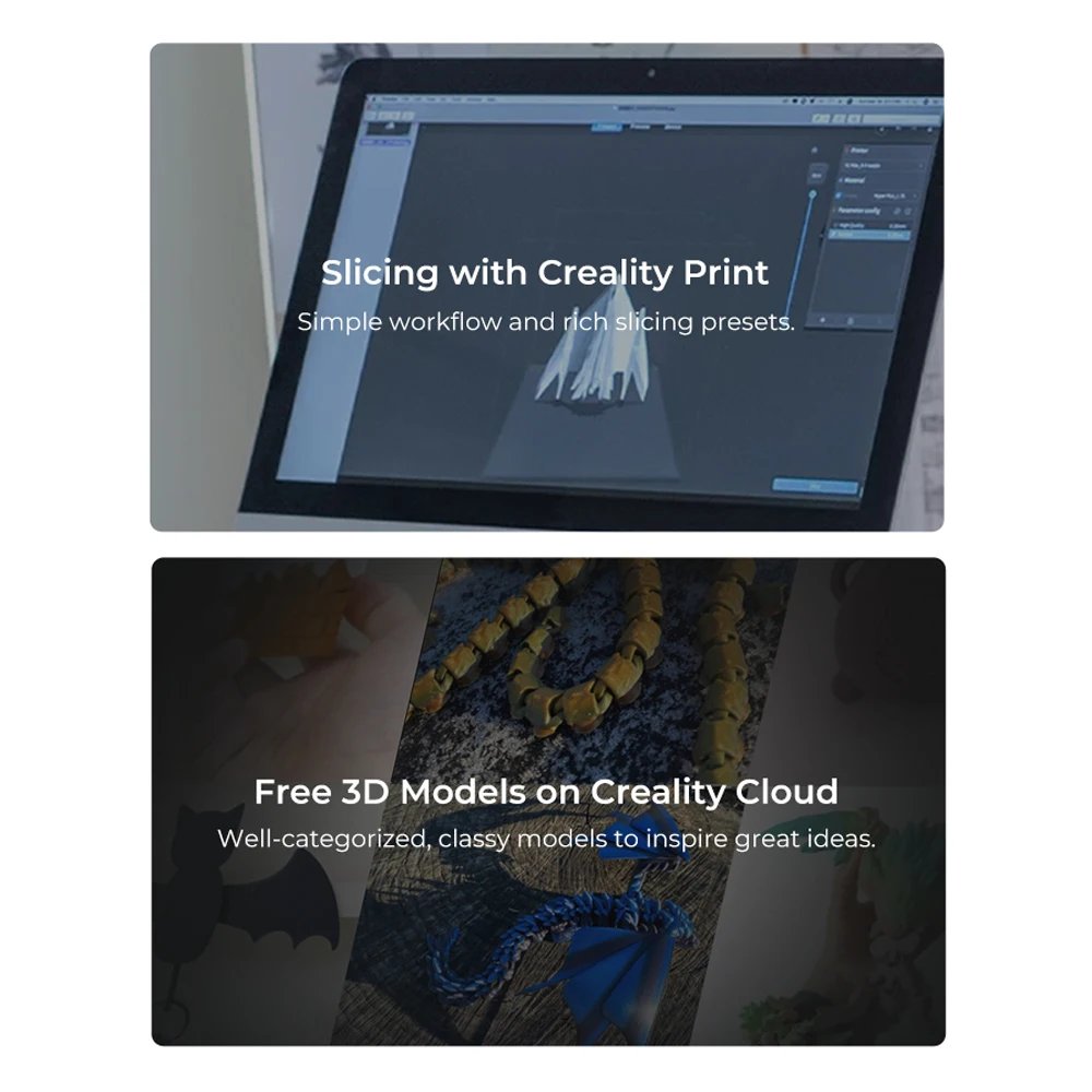 Creality 3D Ender-3 V3 SE Printer Sprite Direct Extrusion 250mm/S Faster Printing Speed Dual Z-Axis IU Display CR Touch Y Optica Creality 3D Ender-3 V3 SE Printer Sprite Direct Extrusion 250mm/S Faster Printing Speed Dual Z-Axis IU Display CR Touch Y Optica