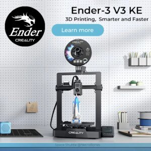 13526-gmfq18.jpg Creality 3D Printer Ender-3 V3 KE 500mm/s Fast Printing Speed Smart Creality OS X-AxisLinear Rail Double Fans Smart Ul 60W