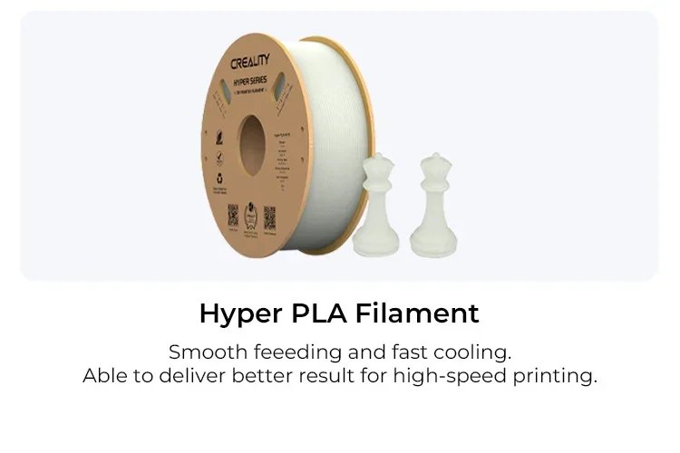 Creality 3D Printer Ender-3 V3 KE 500mm/s Fast Printing Speed Smart Creality OS X-AxisLinear Rail Double Fans Smart Ul 60W Creality 3D Printer Ender-3 V3 KE 500mm/s Fast Printing Speed Smart Creality OS X-AxisLinear Rail Double Fans Smart Ul 60W