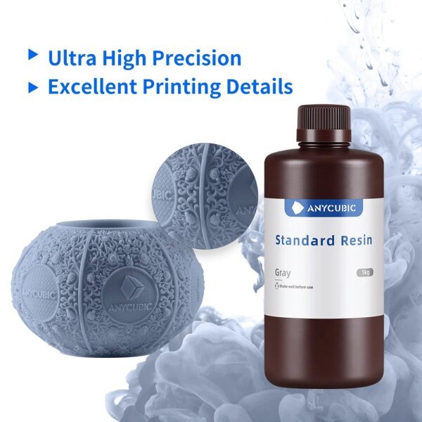 13576-omxju9.jpg ANYCUBIC 405nm UV Resin For 3D Printer Photon Mono 4 3D Printing Resin LCD UV Sensitive Resin For 3D Printer 1kg