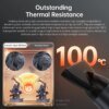 13962-xcinja.jpg ANYCUBIC Rigid 100 Resin High-Temp Resistant Resin Up to 100°C High Precision For DLP/LCD 3D Printers for Engineering Jewelry