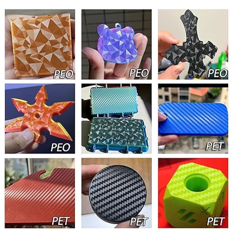ENERGETIC 400x400mm Textured PEI and Smooth PET Carbon Fiber for Tronxy X5S-400 Build Plate Spring Steel Magnetic Print Bed ENERGETIC 400x400mm Textured PEI and Smooth PET Carbon Fiber for Tronxy X5S-400 Build Plate Spring Steel Magnetic Print Bed