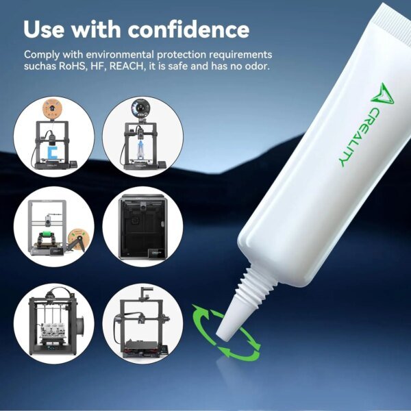 14247-5qxlmy.jpg Creality Thermal Grease High Thermal Conductivity Non-conductive Non-corrosive For Ender 3 V3 SE/KE/Ender 3 V3 Plus/K1 Max/K1C