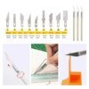 14274-ti1bak.jpg Creality 3D Printer Tool Kit for FDM/SLA – Nozzle Cleaner, Scraper, Tweezers, File & Engraving Tools for Maintenance