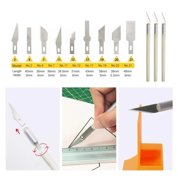 14274-ti1bak.jpg Creality 3D Printer Tool Kit for FDM/SLA – Nozzle Cleaner, Scraper, Tweezers, File & Engraving Tools for Maintenance