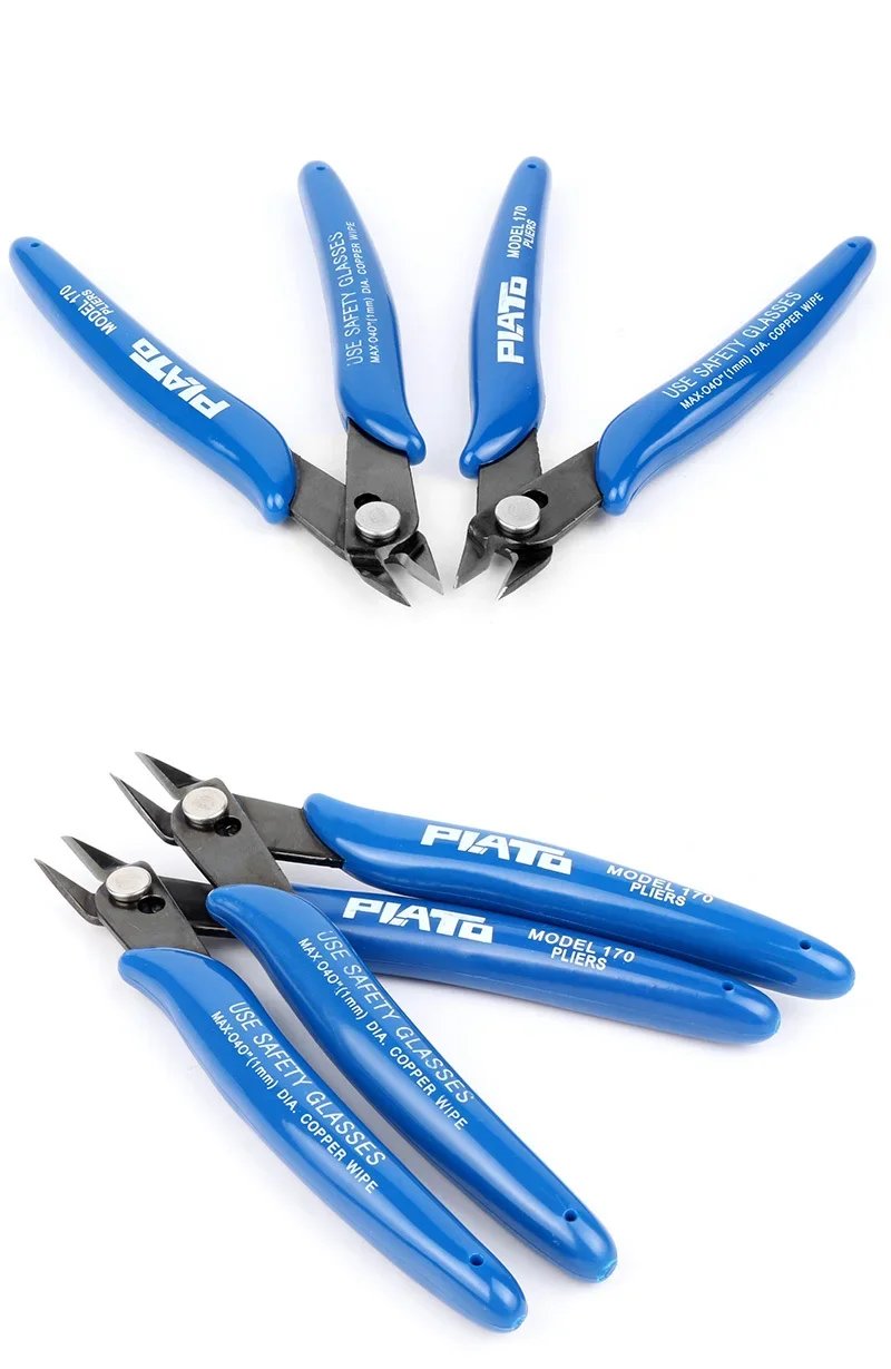 Aokin1PC 170 Universal Pliers DIY Electronic Diagonal Side Cutting Nippers Wire Cable Cutter 3D Printer Parts Hand Tools Aokin1PC 170 Universal Pliers DIY Electronic Diagonal Side Cutting Nippers Wire Cable Cutter 3D Printer Parts Hand Tools