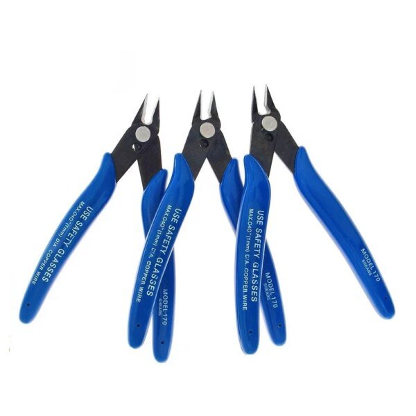14329-qhtt5h.jpg Aokin1PC 170 Universal Pliers DIY Electronic Diagonal Side Cutting Nippers Wire Cable Cutter 3D Printer Parts Hand Tools